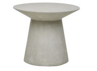 Livorno Round Side Table - Grey Speckle